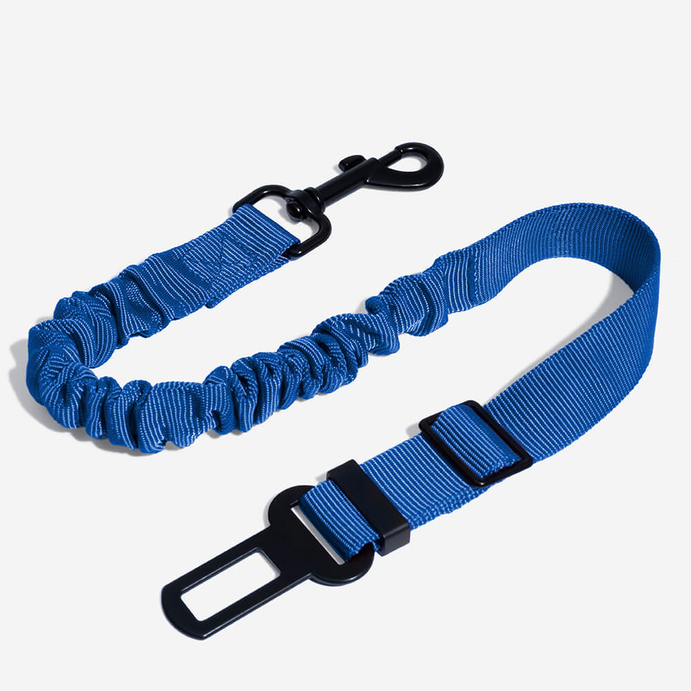 Ceinture de sécurité ajustable pour chien - Bleu - CanineConfort™